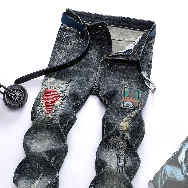 wholesale Custom jeans streetwear EUROPE stylish m