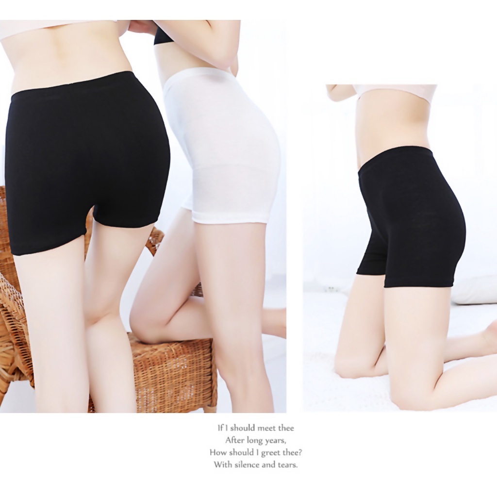 C005 Women Safety Pants Modal Cotton Safety Pants Seluar Dalam Wanita Seluar Pendek Keselamatan 莫代尔冰