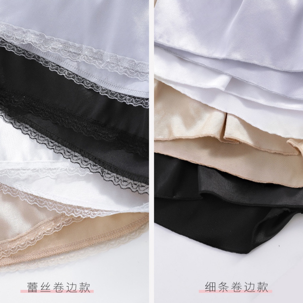C017 Breathable Satin Pants Women Sexy Shorts Pants Women Seluar Dalam Sleeping Pants