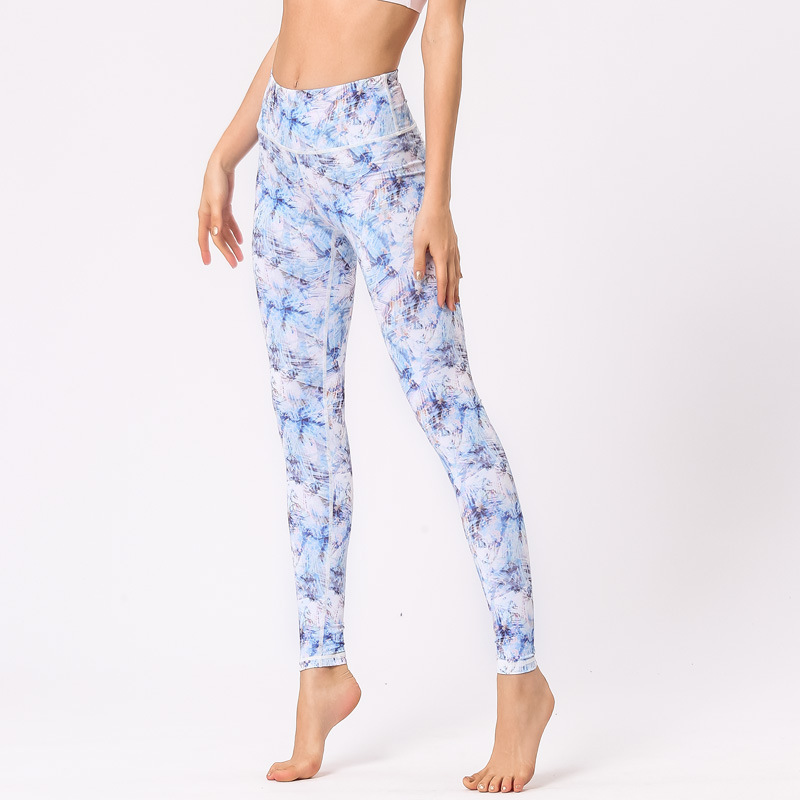 Yoga Pants Women's Digital Printing Leggings High 