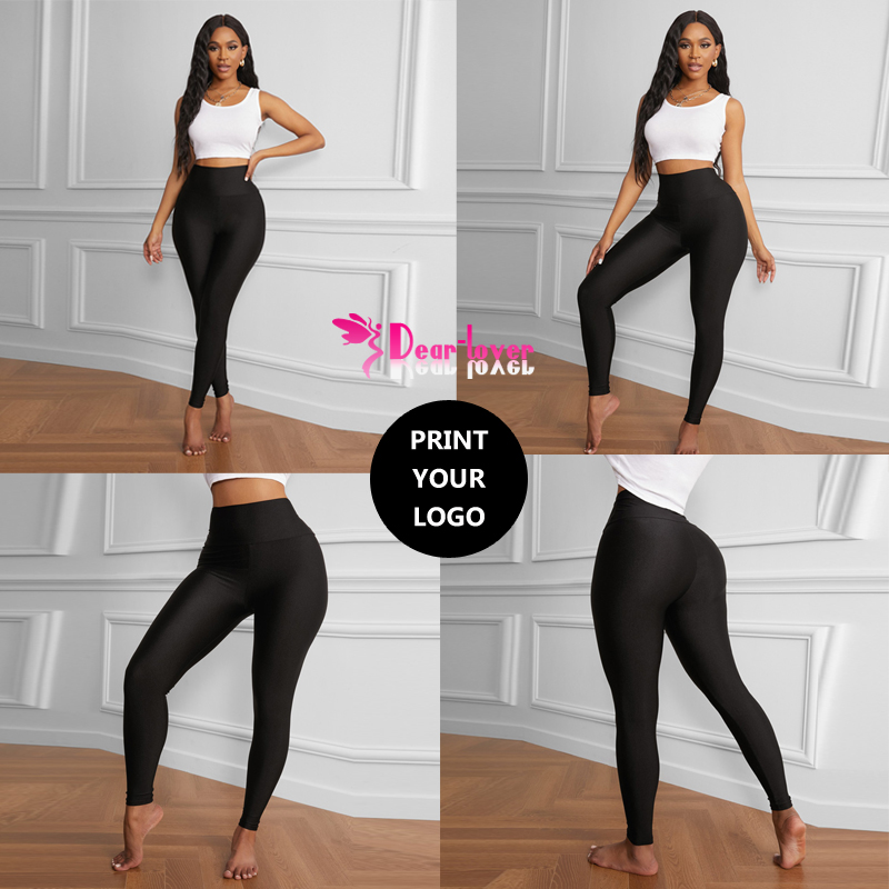 Fashion New Style Black High Waisted Tight Seamles
