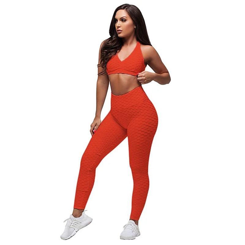 Women Sports Bras Textured Middle Impact Support C