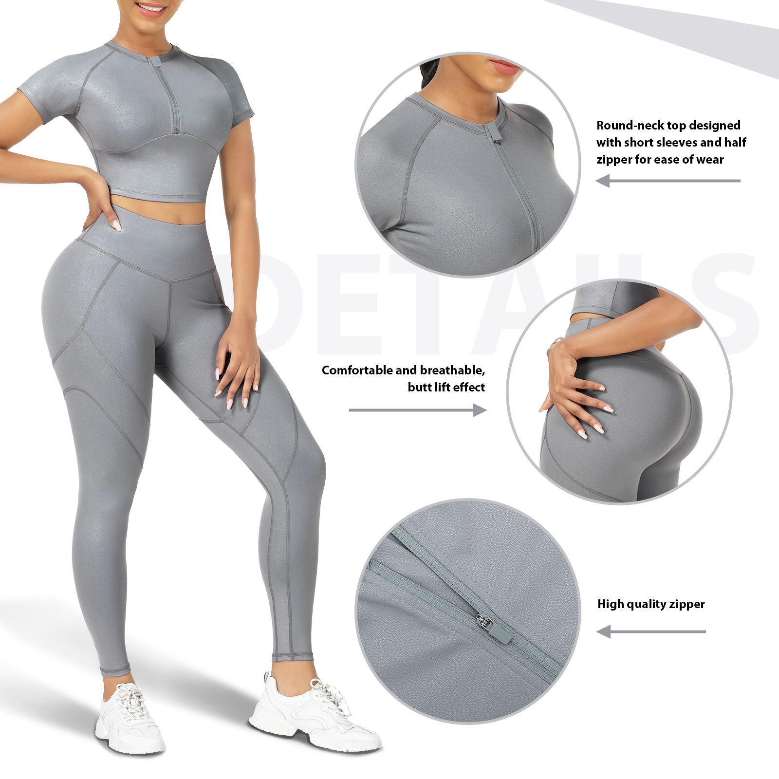 HEXIN Sport Suit Women Fitness Clothing Sport Wear