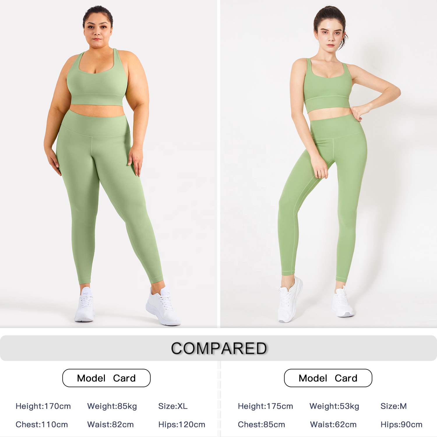 Hot Sale Women Yoga Fitness Sets Gym Plus Size Bre