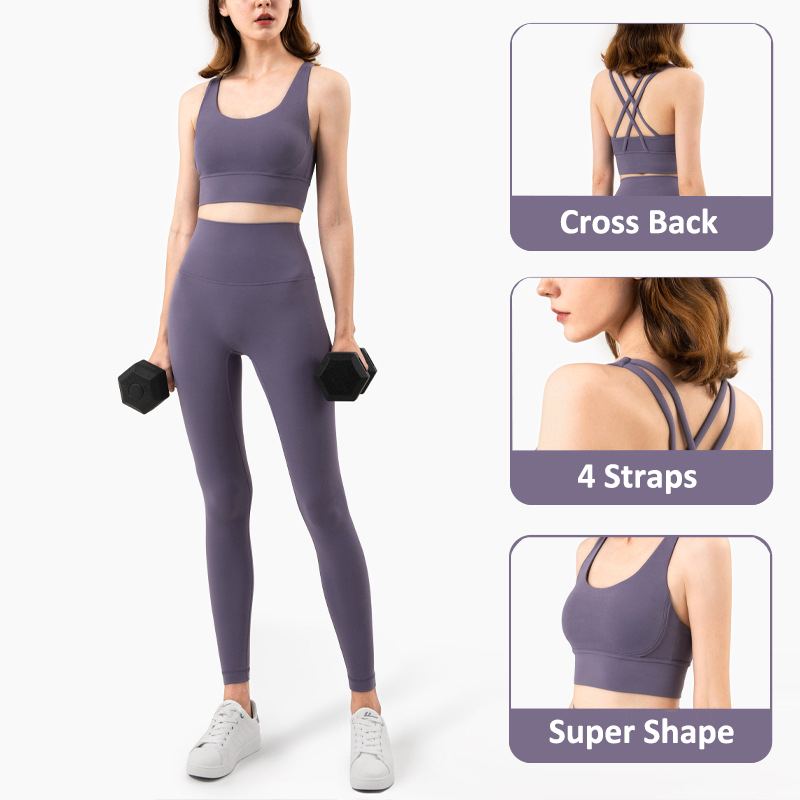 Wholesale Polyester Spandex Gym Fitness Clothing Y