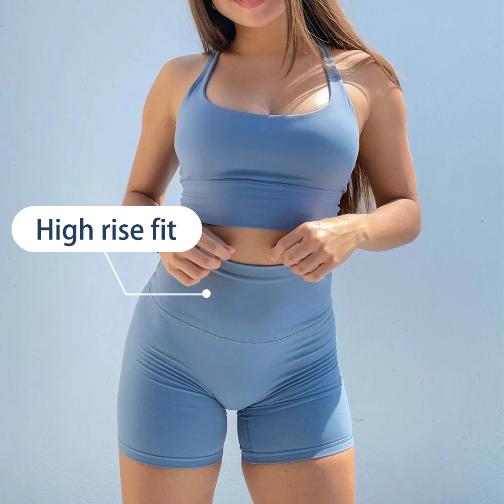 Wholesale High Waist Yoga Suit Custom Logo Outdoor