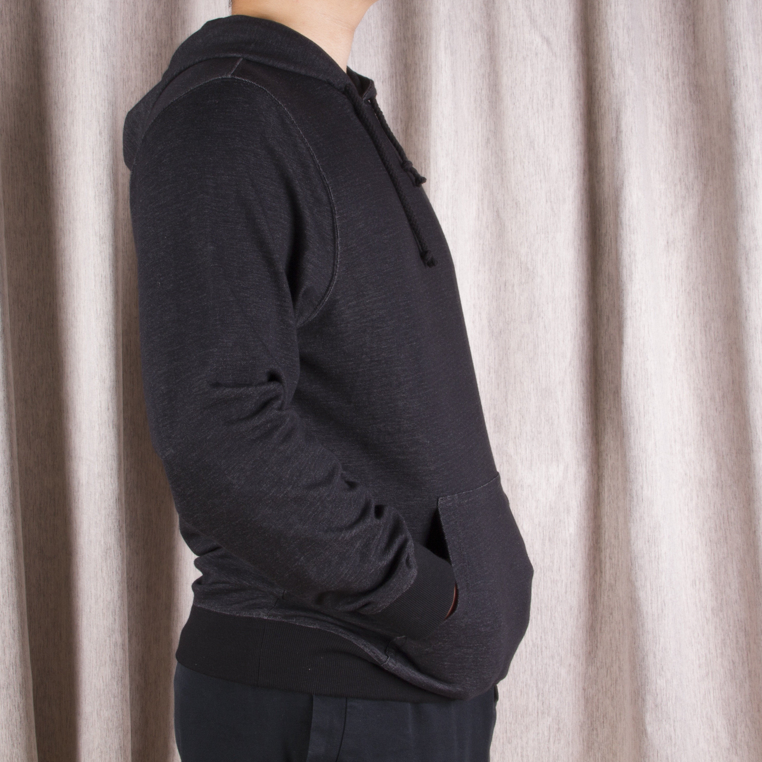 Urgarding Double Layer Silver Fabric EMF Shielding Faraday Pullover Hoodie EMI Protection