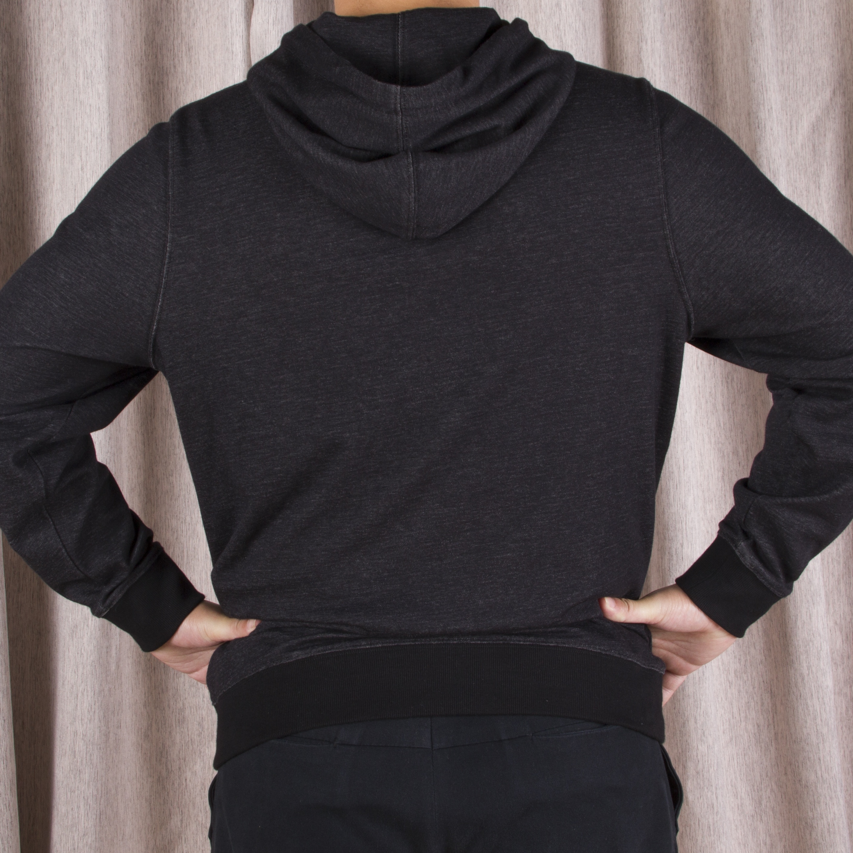 Urgarding Double Layer Silver Fabric EMF Shielding Faraday Pullover Hoodie EMI Protection