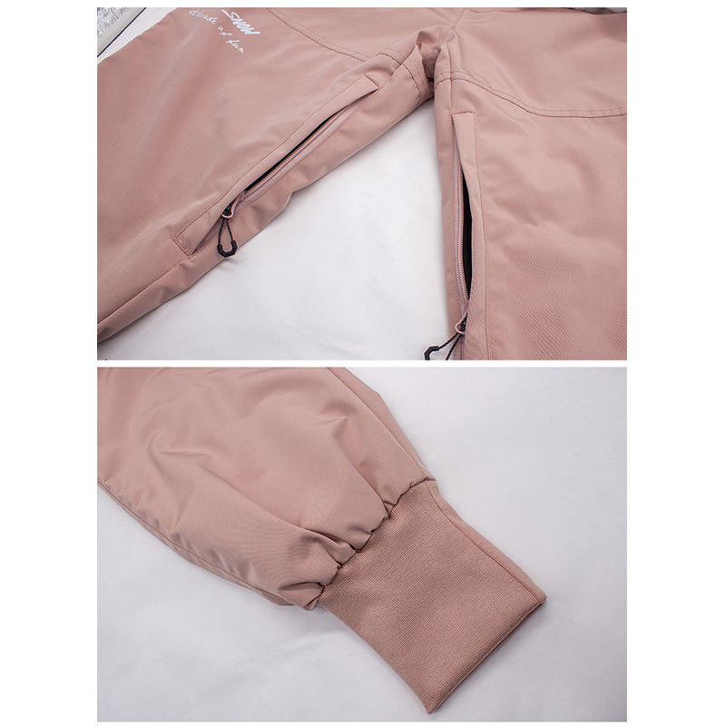 Outdoor Snow Jumpsuits One Piece Ski Overalls Sport Hooded Female Thick Cotton Women Woman Snowsuits