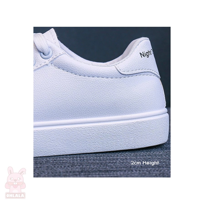 READY STOCKOLL White Sneakers Simple Design Sport Shoes Kasut Lady Girl Perempuan Wanita