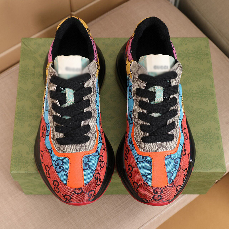 Wholesale men's leather low top sports shoes fashion running shoes