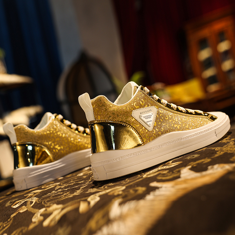 Men's wholesale new walking shoes fashionable and comfortable high-top luxury casual shoes 2022 tren