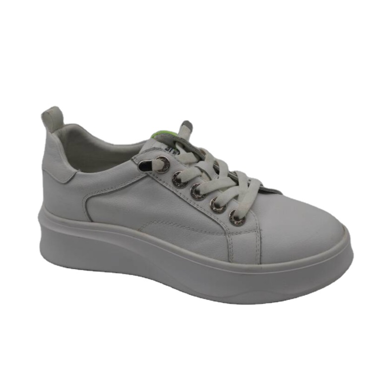 lifexpert-2022 Lace Up Women Sneakers Shoes Leathe