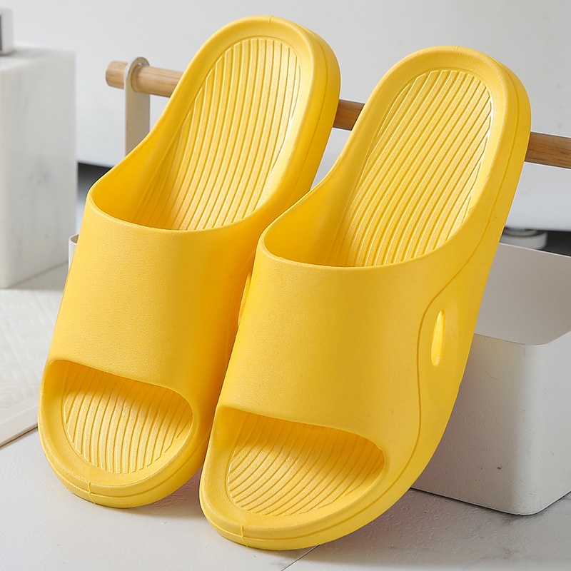 [Spot] Non-slip home slippers summer sandals women's indoor home bathroom men's slippers upgrade non