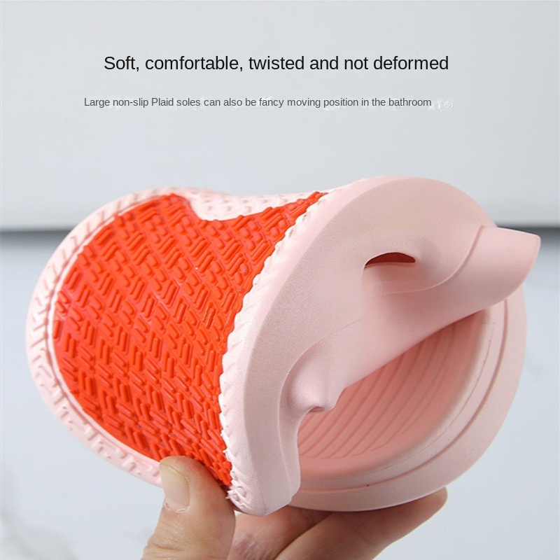 [Spot] Non-slip home slippers summer sandals women's indoor home bathroom men's slippers upgrade non