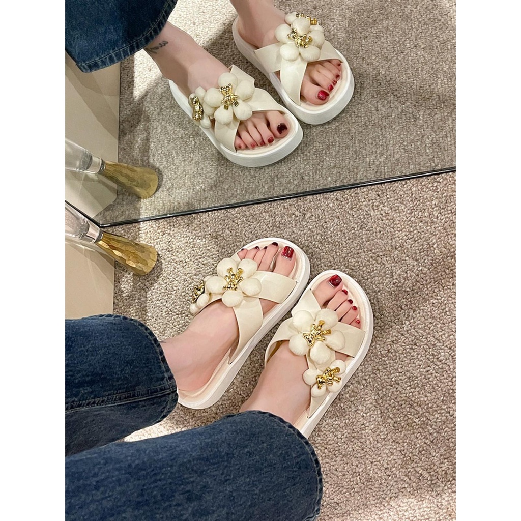 【COD】sandal women ladies selipar wanita kasut perempuan cantik murah