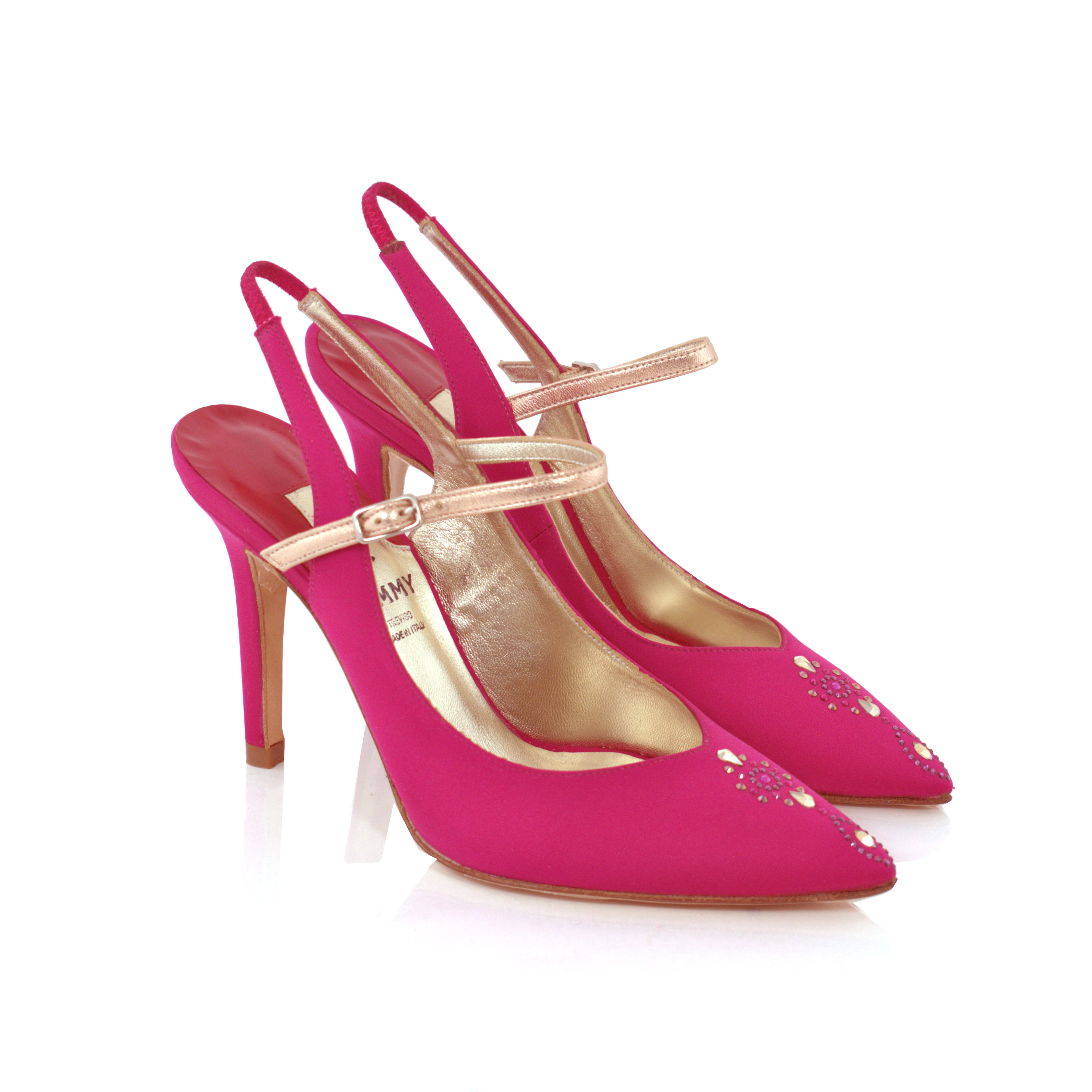 Italian High Quality Leather  For Women Made In Italy Fashion Shoes  Made in Italy Glamor Woman And 