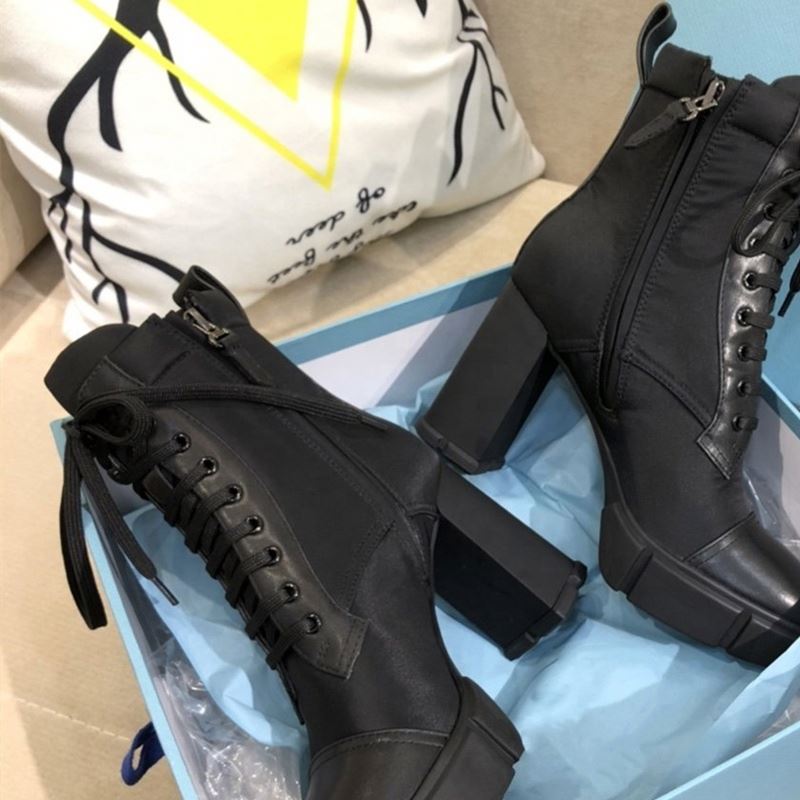 Women Boots Genuine Leather Chunky Heel New Comfor