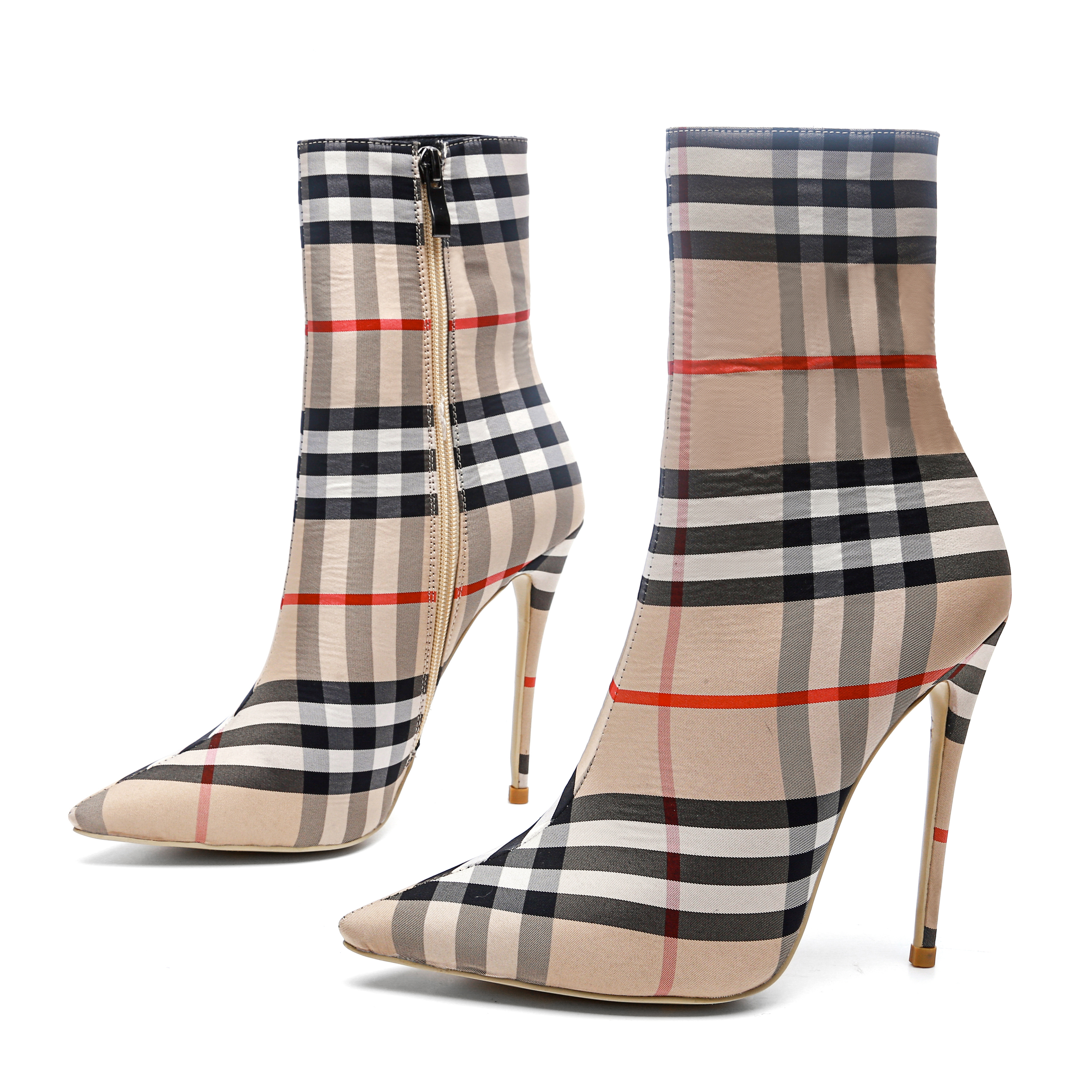 Winter 2021 pointed thin high heel designer boots 