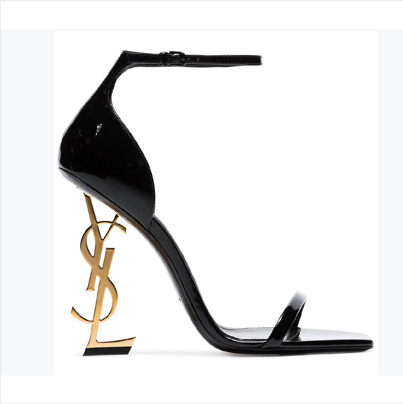 Factory direct sales fashion letter heel women's s
