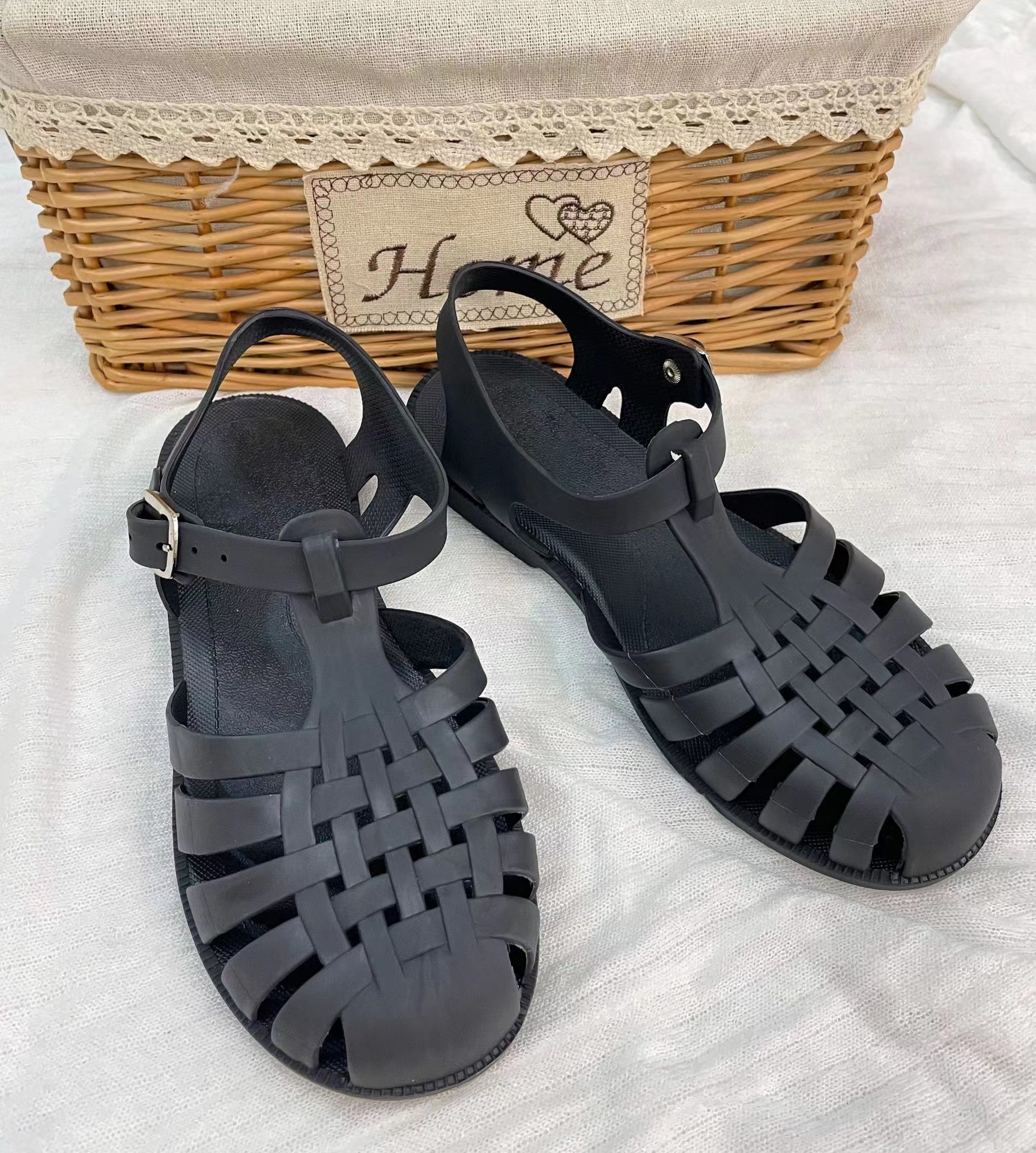 Factory Wholesale Jelly Shoes Student PVC Rubber R