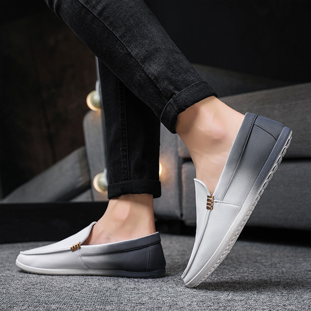 Spring New Leisure One Pedal Lazy Cloth Shoes Spir