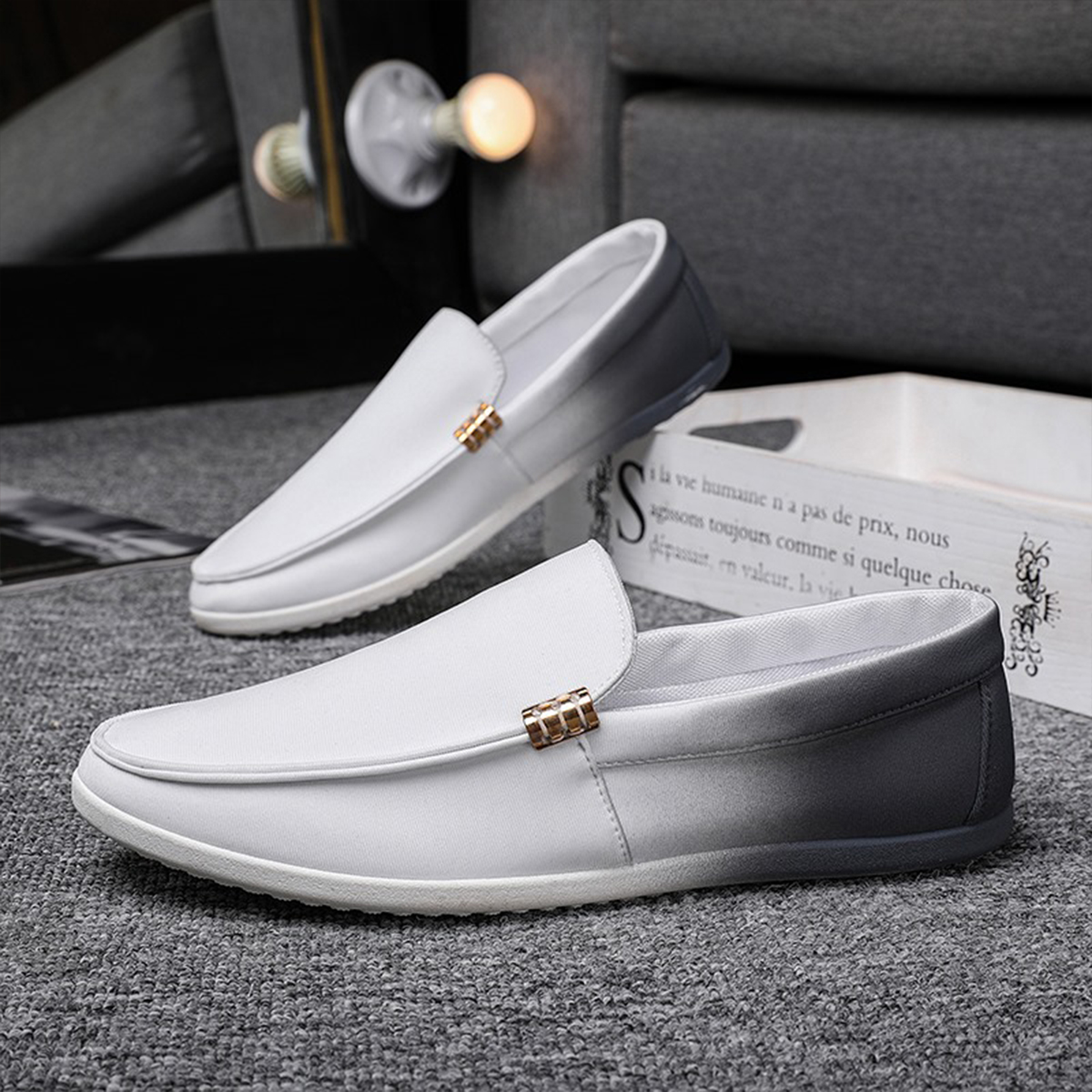 Spring New Leisure One Pedal Lazy Cloth Shoes Spir