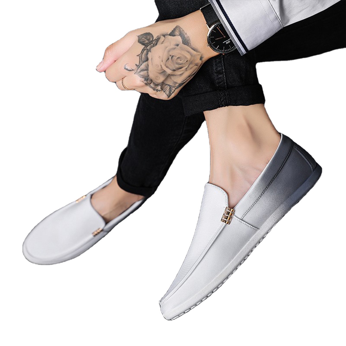 Spring New Leisure One Pedal Lazy Cloth Shoes Spir