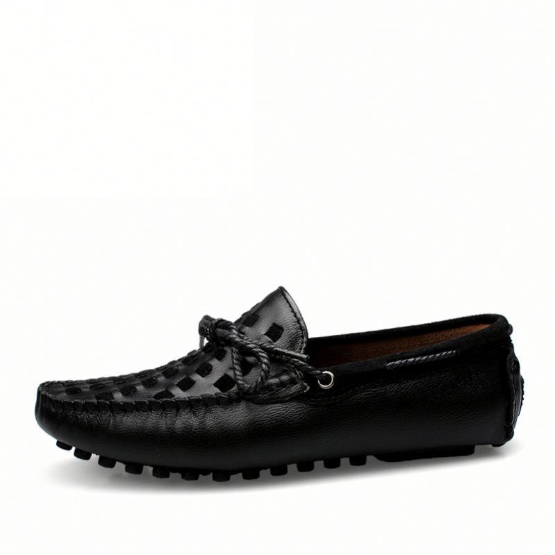 new style fashion casual doudou shoes Men's leathe