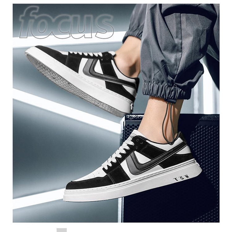 PRIA Men's Casual Trendy Sneakers Men's Shoes Lace Up EGM