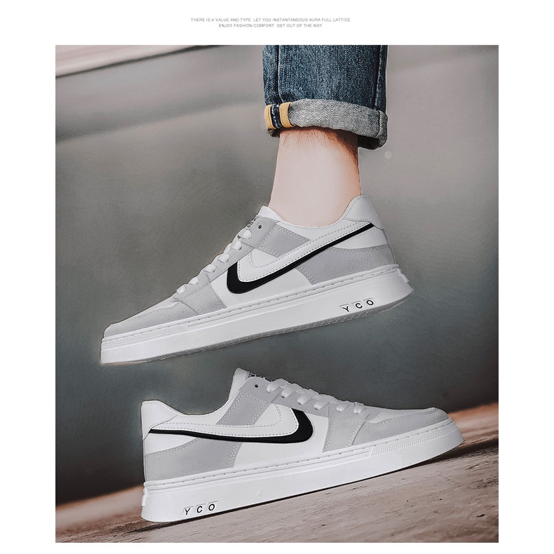 PRIA Men's Casual Trendy Sneakers Men's Shoes Lace Up EGM