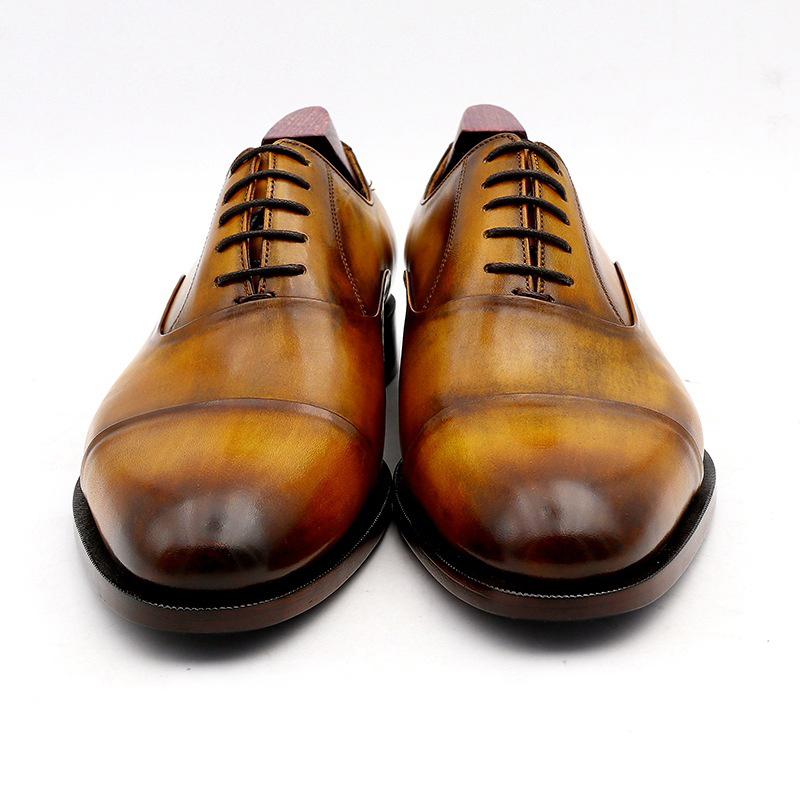 Goodyear Welt 2022 Fashion Genuine Cow Leather Men Shoes High-end Wear-resisting Custom Elegant Men'