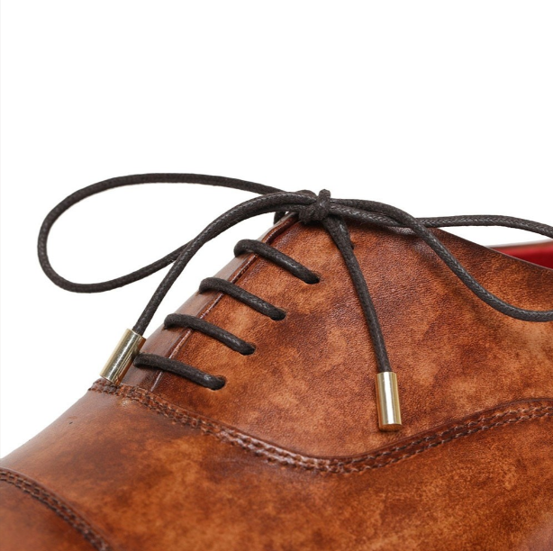 hand-painted Full Grain Genuine Leather flat bottom High-end custom men's invisible inner elevator s