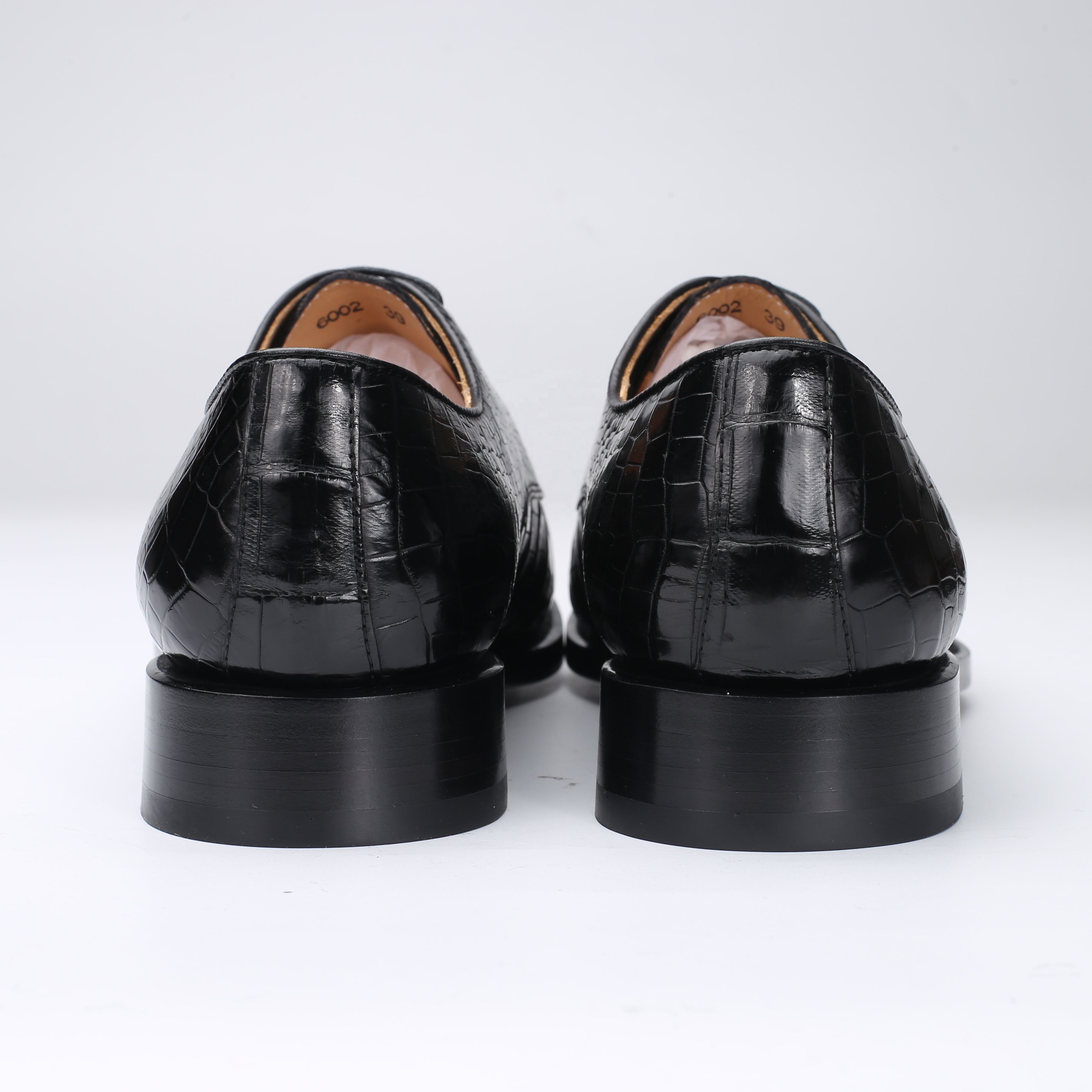 Customized logo nice italian style crocodile shoes men's business shoes alligator shoes for real