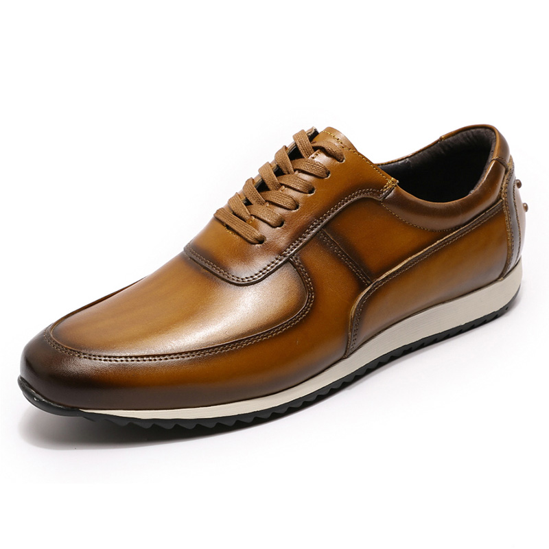 sports shoes mens oxford new style genuine leather