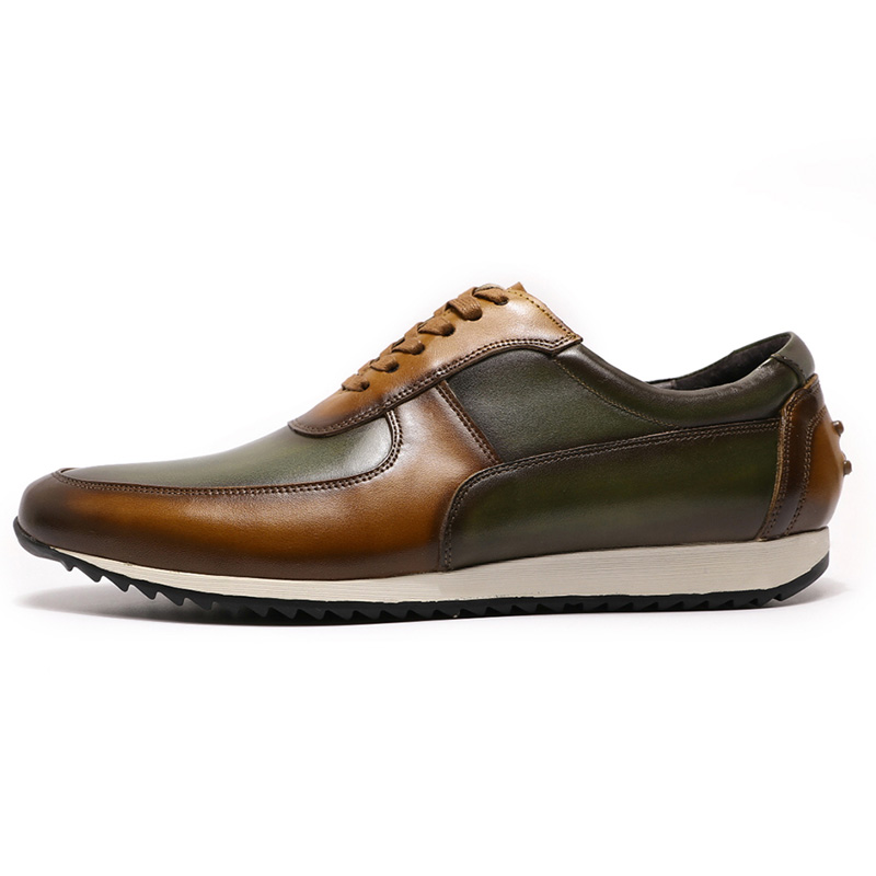 sports shoes mens oxford new style genuine leather