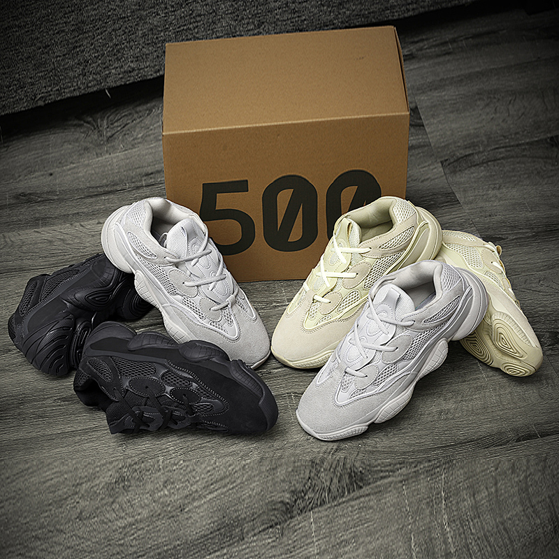Yeezy 500 soft vision Original Genuine Leather cla