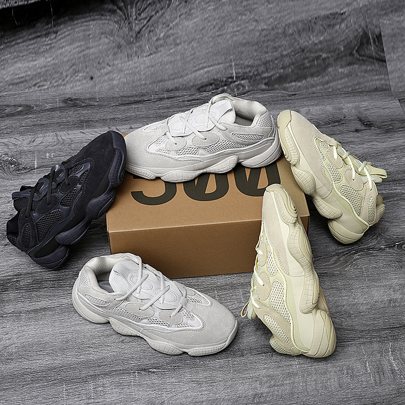 Yeezy 500 soft vision Original Genuine Leather cla