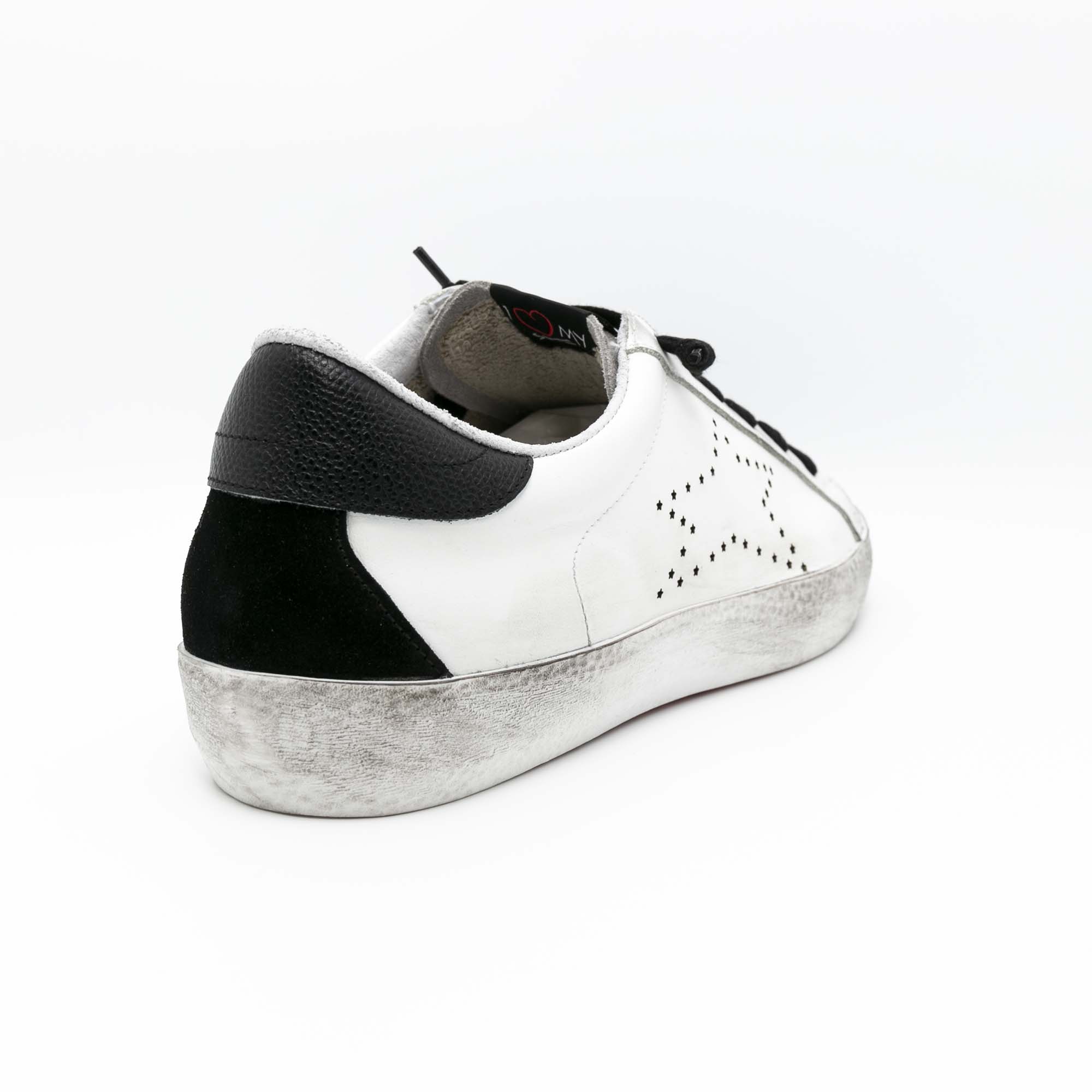 Made in Italy Sneakers Casual Walking Shoes Leather Suede Okinawa White Black Streetwear for Men
