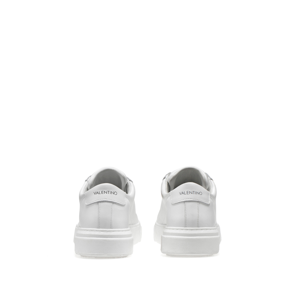 Original Valentino Shoes | Minimal Elegant and Sophisticated Design Lace Up Men Sneaker in White Hid
