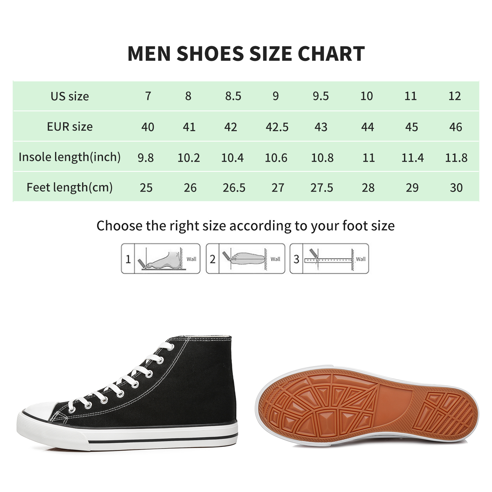 Custom Lace Up Flat High Top All Blank Star Classi