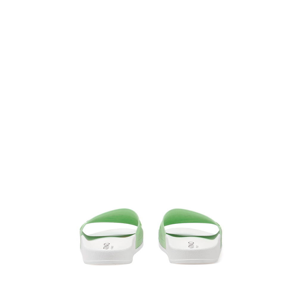 Original Valentino Shoes Women Green and White Sli