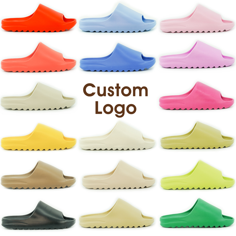 Original High Quality Slippers Brand Logo Custom W