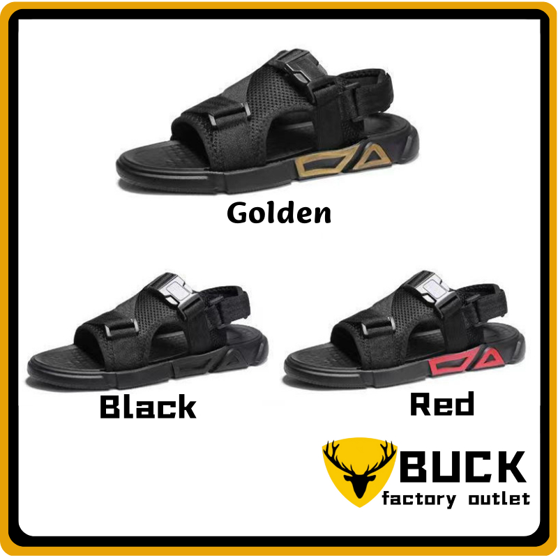 Ready Stock Fashion Men's Sandal Selipar Lelaki Men's Sandal Outdoor Removable LacesSelipar （39-45si
