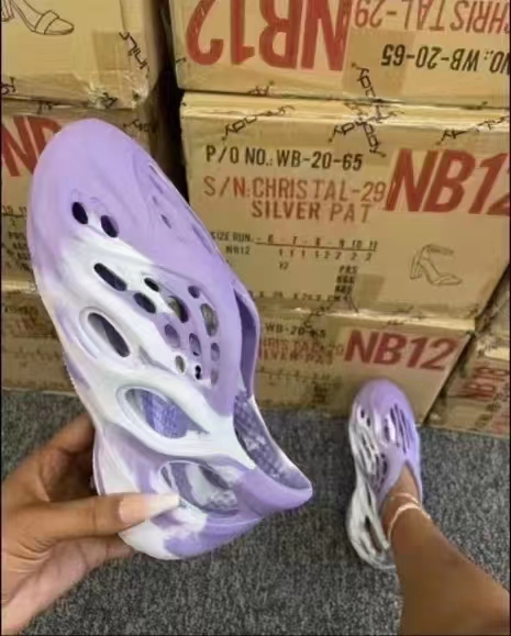 Fashionable Men's Yezzy Slippers Shoes Platform Sa