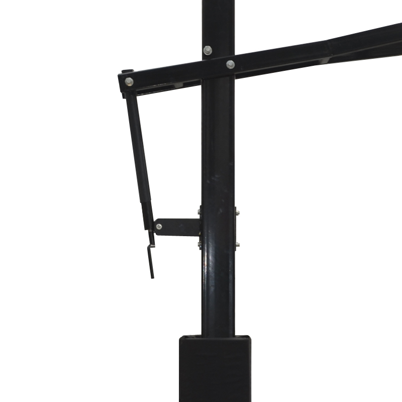A-1029I 1.80M Length PC / Glass Backboard Adjustable Durable Basketball inground Hoops For Training