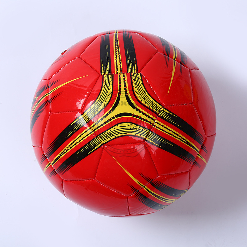 Training Quality Official Size PVC Soccer Ball wit