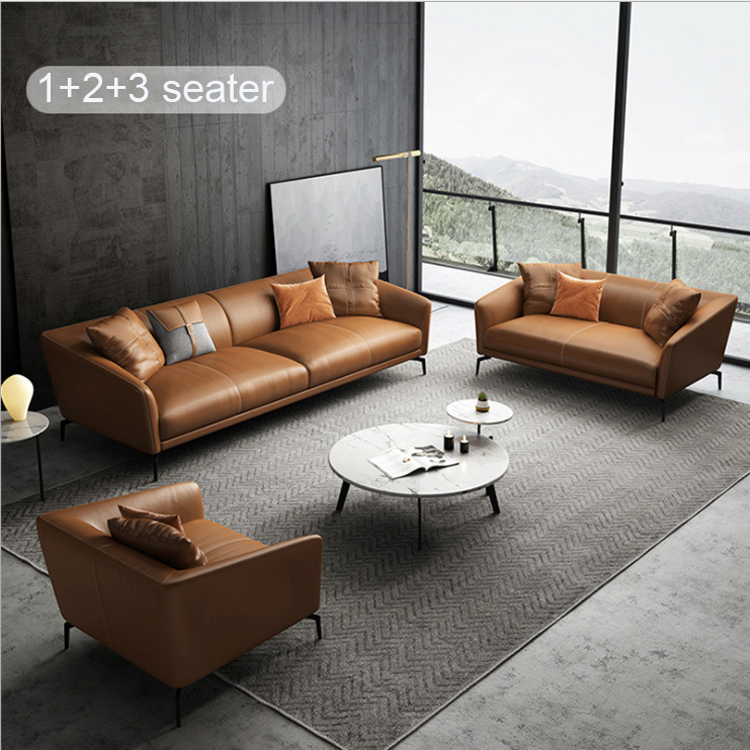Sofa Set Furniture Modern Leather Living Room Sofas
