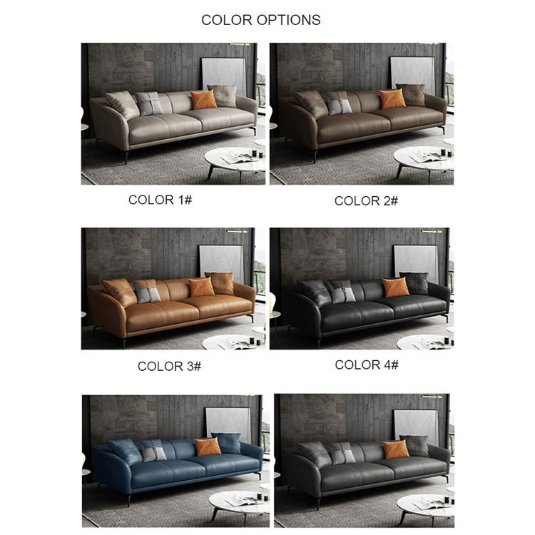 Sofa Set Furniture Modern Leather Living Room Sofas
