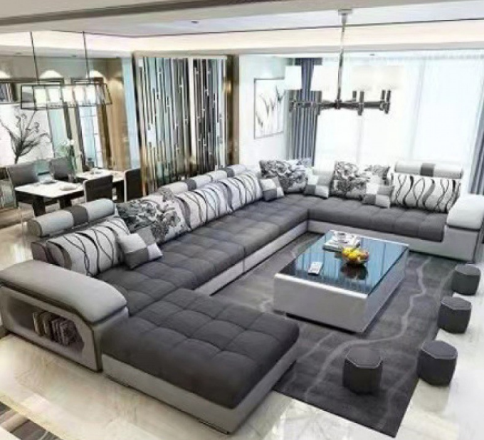 L Shape Set Has Music to Play Multi-functional Sofa Modern Style Sofa for Living Room Home Furniture